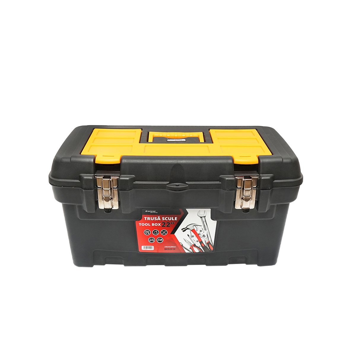 Cutie pentru scule plastic 570x315x295mm Breckner Germany